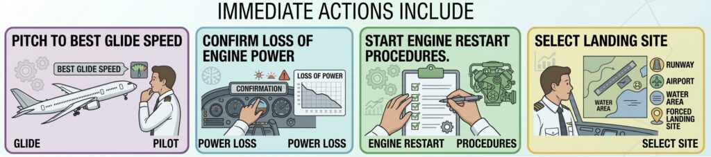 Immediate actions include